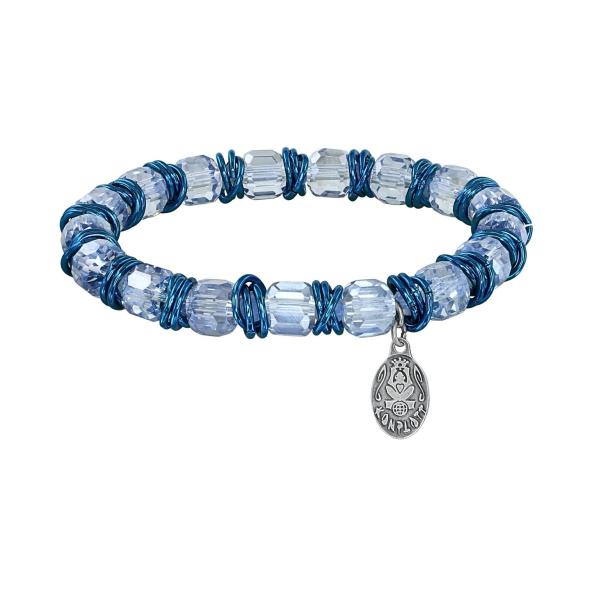 Blue - Festival -  Konplott bracelet