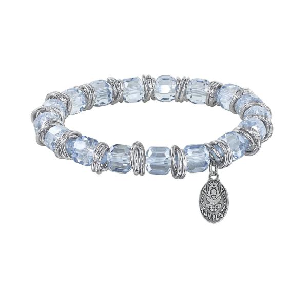 Hellblau - Festival - Armband von Konplott