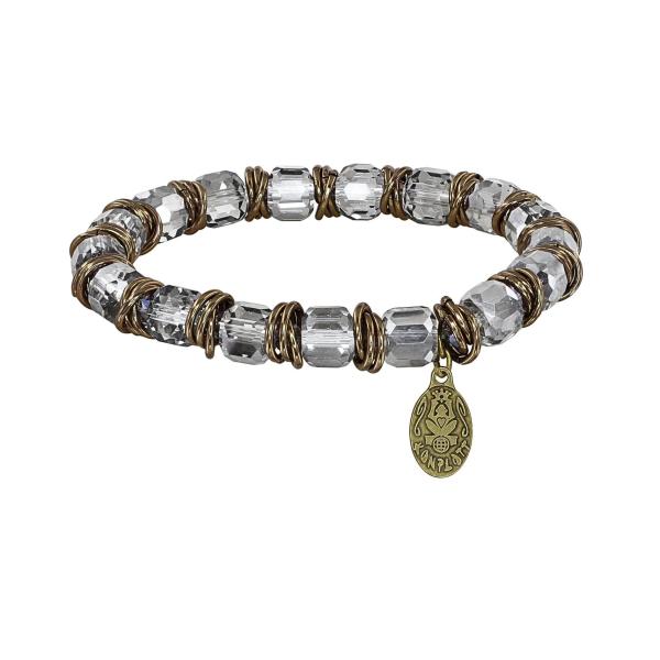 Grey - Festival -  Konplott bracelet