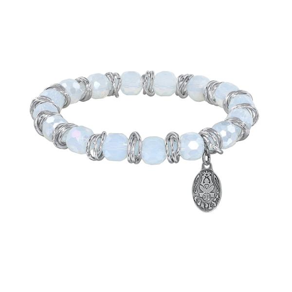 White - Festival -  Konplott bracelet
