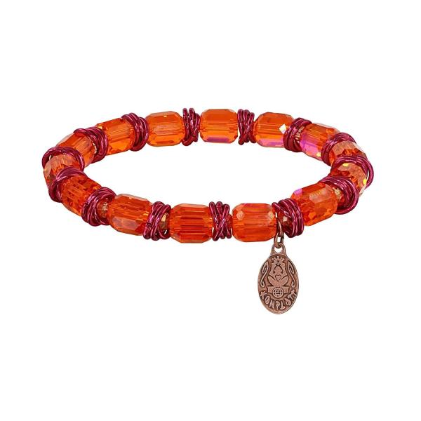 Orange - Festival -  Konplott bracelet