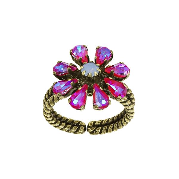 Pink - Twisted Blossom - Ring von Konplott