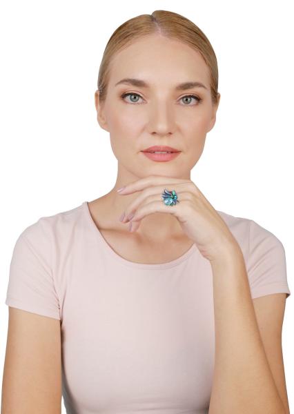 Grün - Crystal Corals - Ring von Konplott