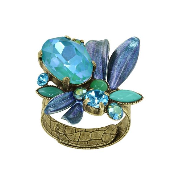 Grün - Crystal Corals - Ring von Konplott