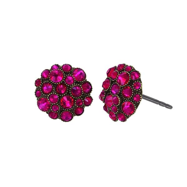 Dark Rose - Meteor - Konplott earrings