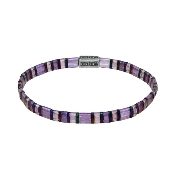 Lila/schwarz - Tilala - Armband Konplott