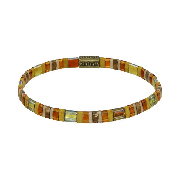 Braun/gelb - Tilala - Armband Konplott