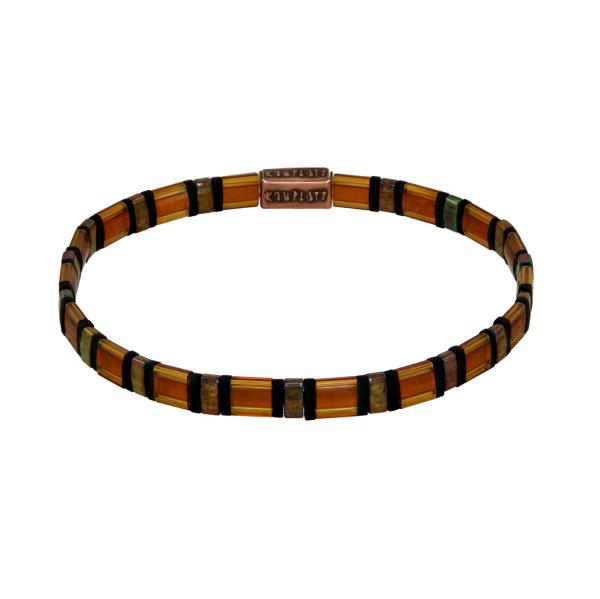Braun/schwarz - Tilala - Armband Konplott