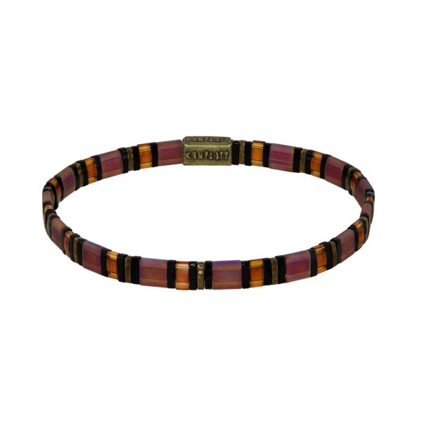 Schwarz/braun - Tilala - Armband Konplott