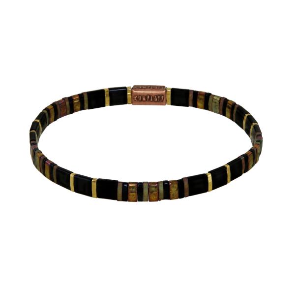 Schwarz/braun - Tilala - Armband Konplott