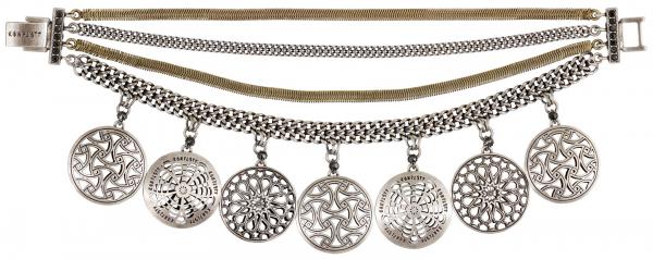 Shades of Light - Konplott bracelet in antique silver