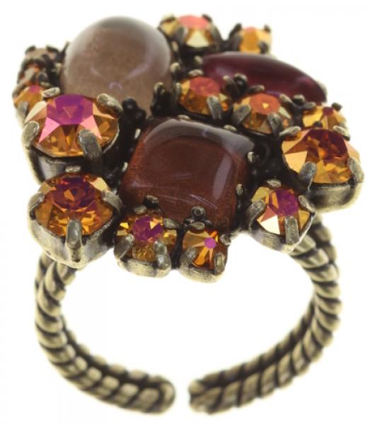 Jelly Star brown - ring Konplott