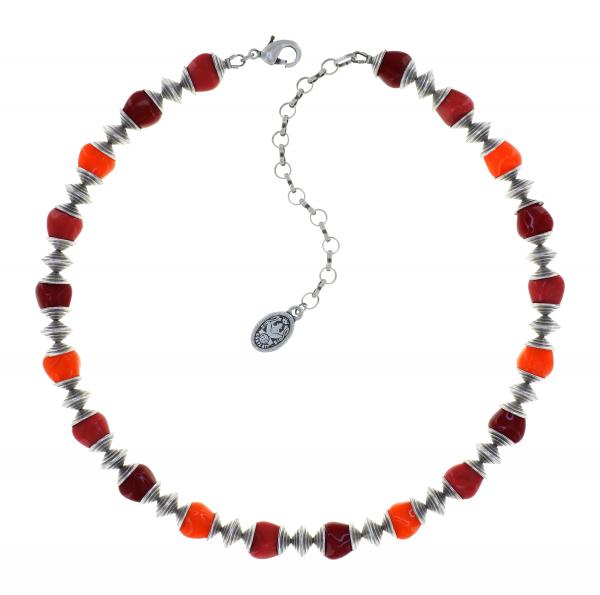Candycal - necklace red/orange - Konplott