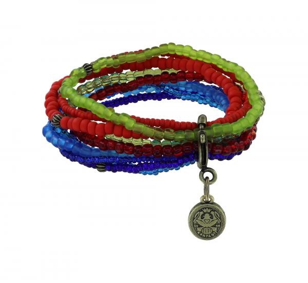 Petit Glamour d'Afrique multi - Bracelet Konplott