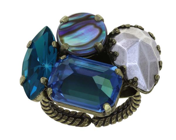 blue/green - Sea Breeze - Ring von Konplott