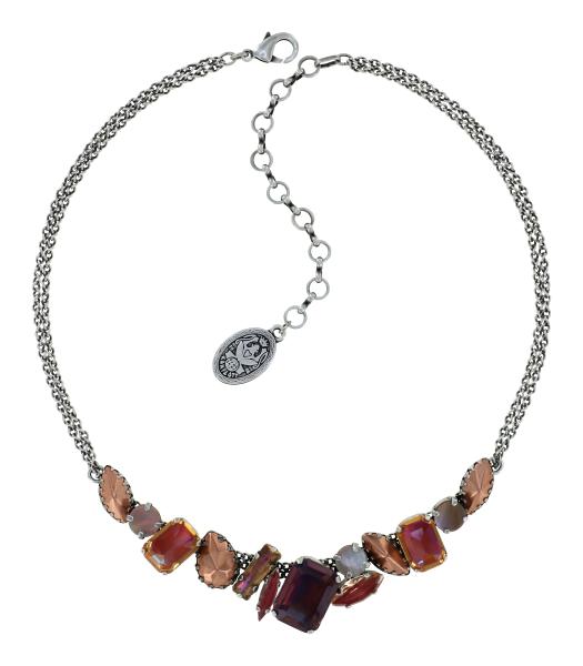 Pink/brown - Sea Breeze - Konplott necklace