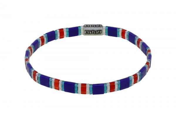 Tilala navy/weiß - Armband Konplott
