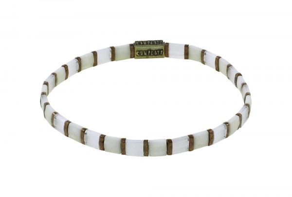 Tilala weiß/pastel multi - Armband Konplott