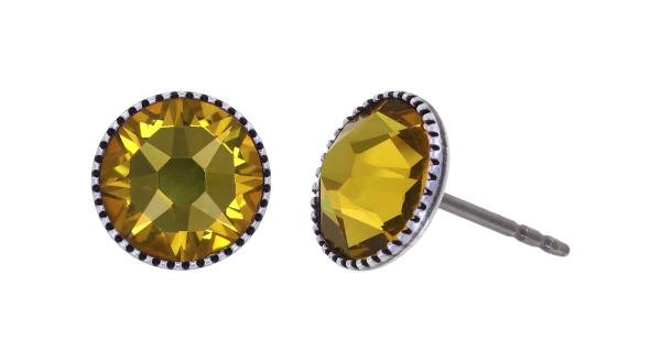Sunflower - Black Jack Ohrstecker