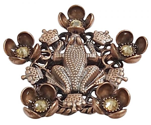 Little Frog Prince - Ring von Konplott - braun/grün