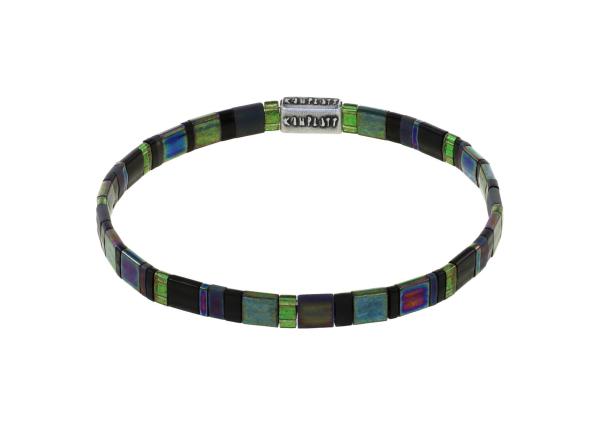 Tilala schwarz/lila - Armband Konplott