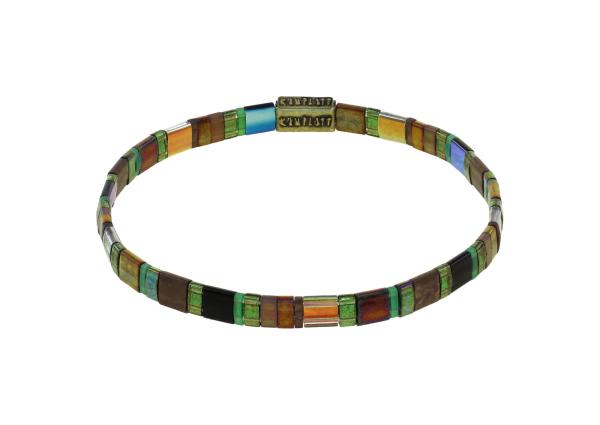 Braun/grün - Tilala - Armband Konplott