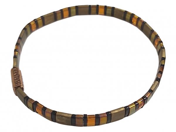 Tilala braun/schwarz - Armband Konplott