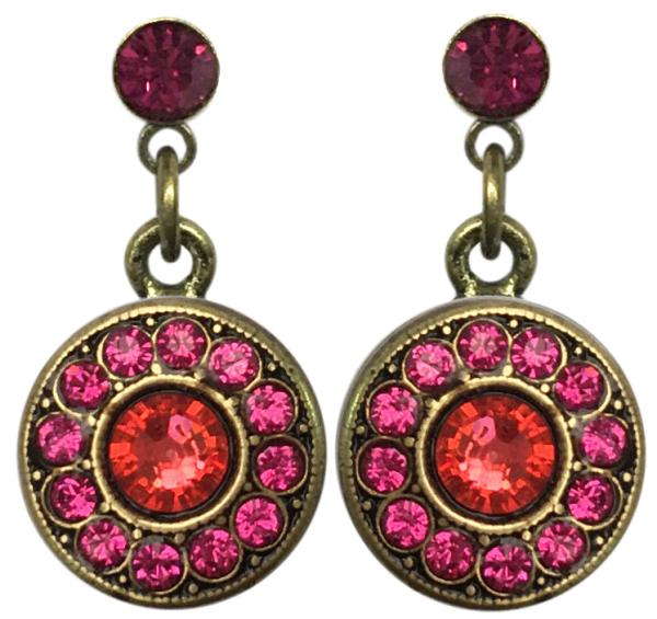 Pink - Spell on you earrings (dangling)