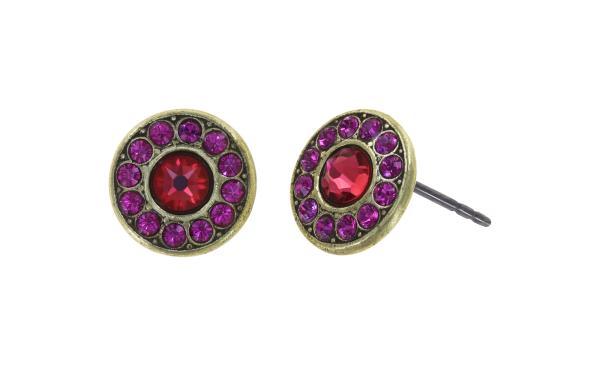 Pink - Spell on you earrings - Konplott
