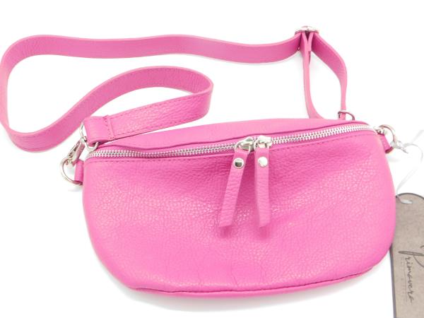 Pia pink - leather bag
