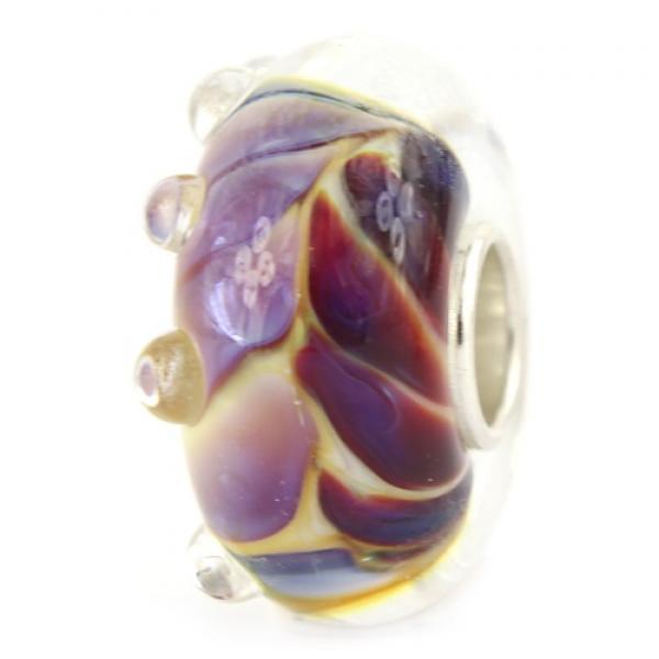 Violet Peacock - Elfbeads