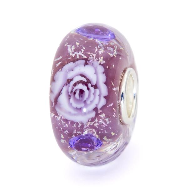 Lavender Rose Monroe - Elfbeads Glas