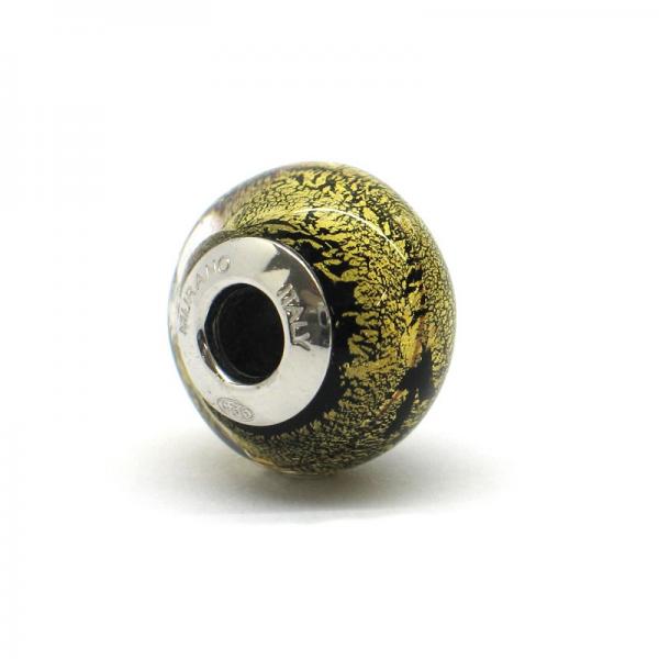 Schwarz Goldstaub - Murano