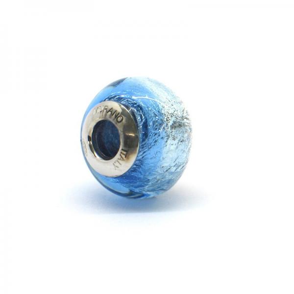 Weiß/blau - Murano