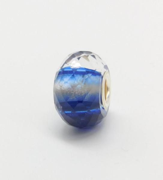 Blue/crystal glitter glass  - EdelELB