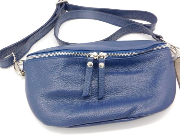 Pia midnight blue - leather bag