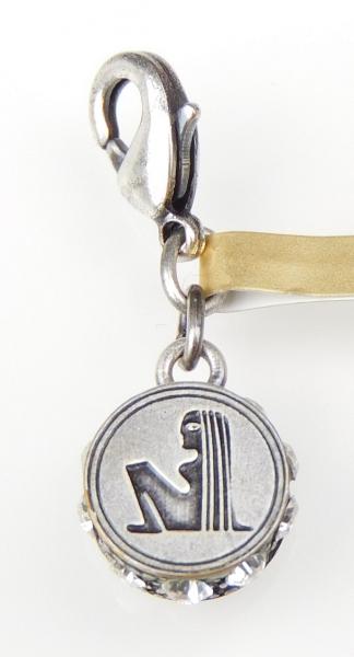 Jungfrau - Sternzeichen Anhänger/Charm mit Swarovski Steinen - Konplott