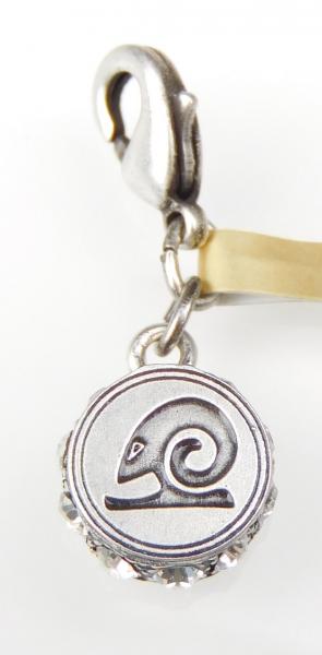 Widder - Sternzeichen Anhänger/Charm mit Swarovski Steinen - Konplott